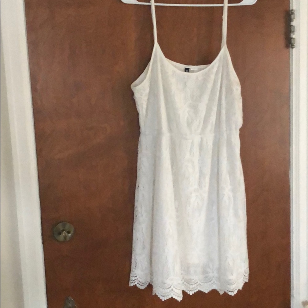 White Sun Dress